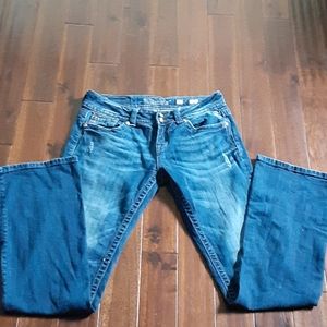 Miss Me Bling Bootcut Jeans Size 30